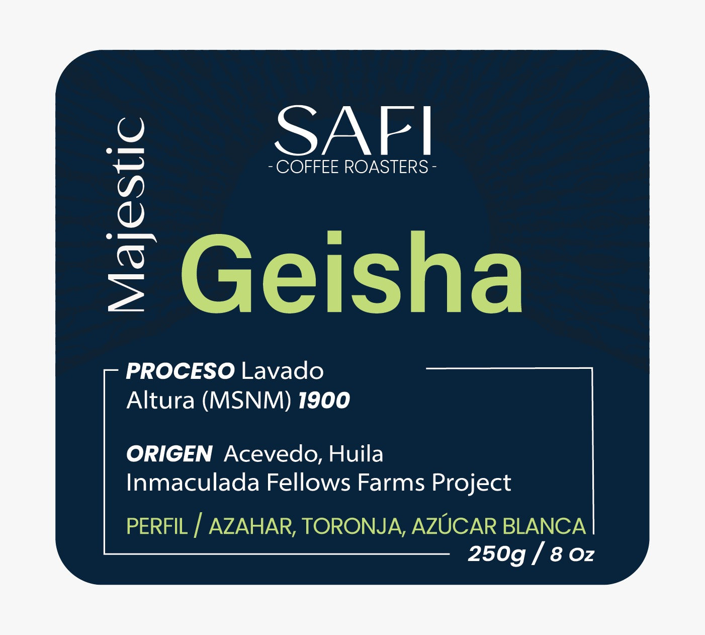 Geisha Lavado - 250g